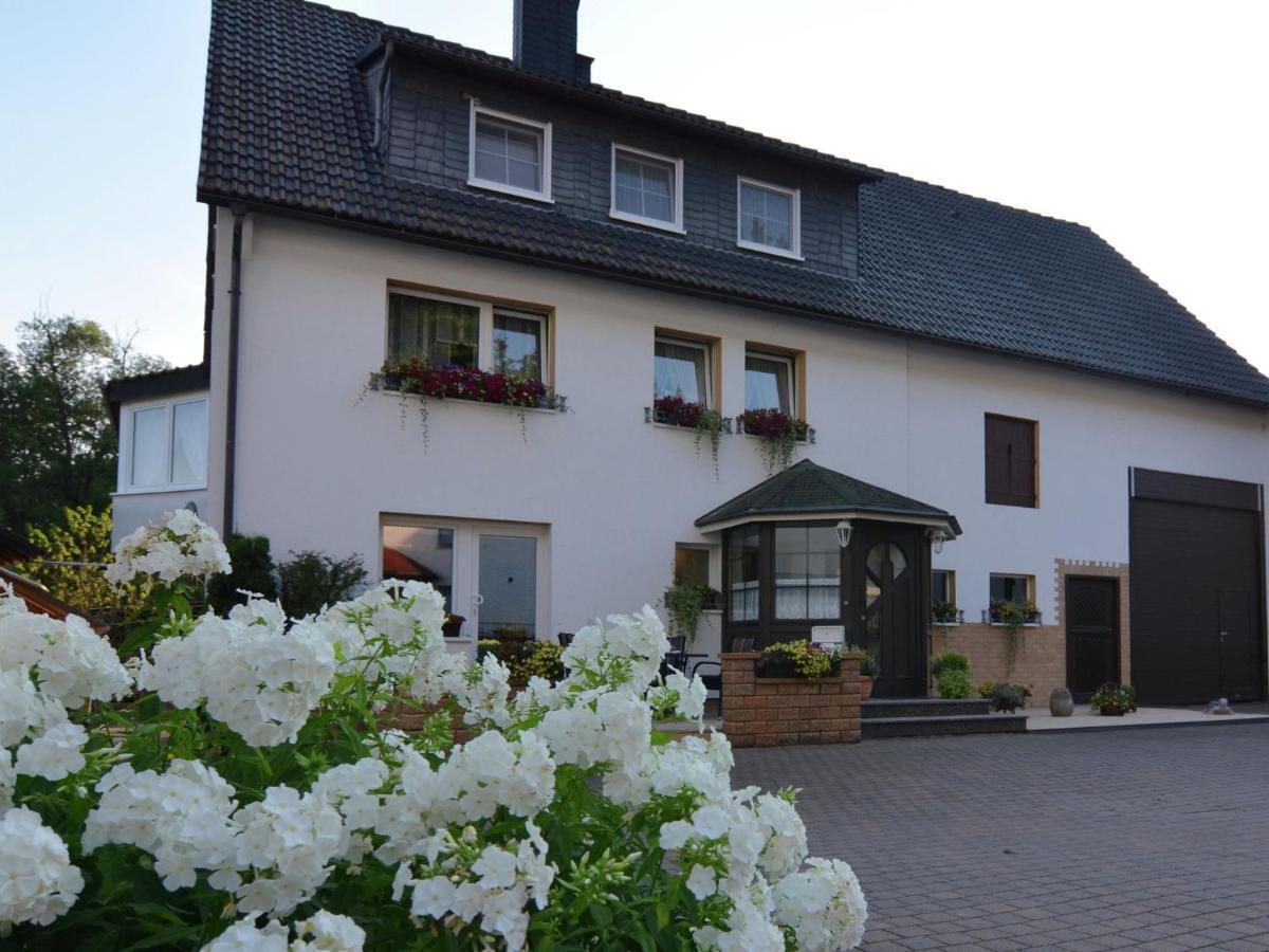 Modern Holiday Home Idyllic Setting With Terrace Medebach Exteriör bild