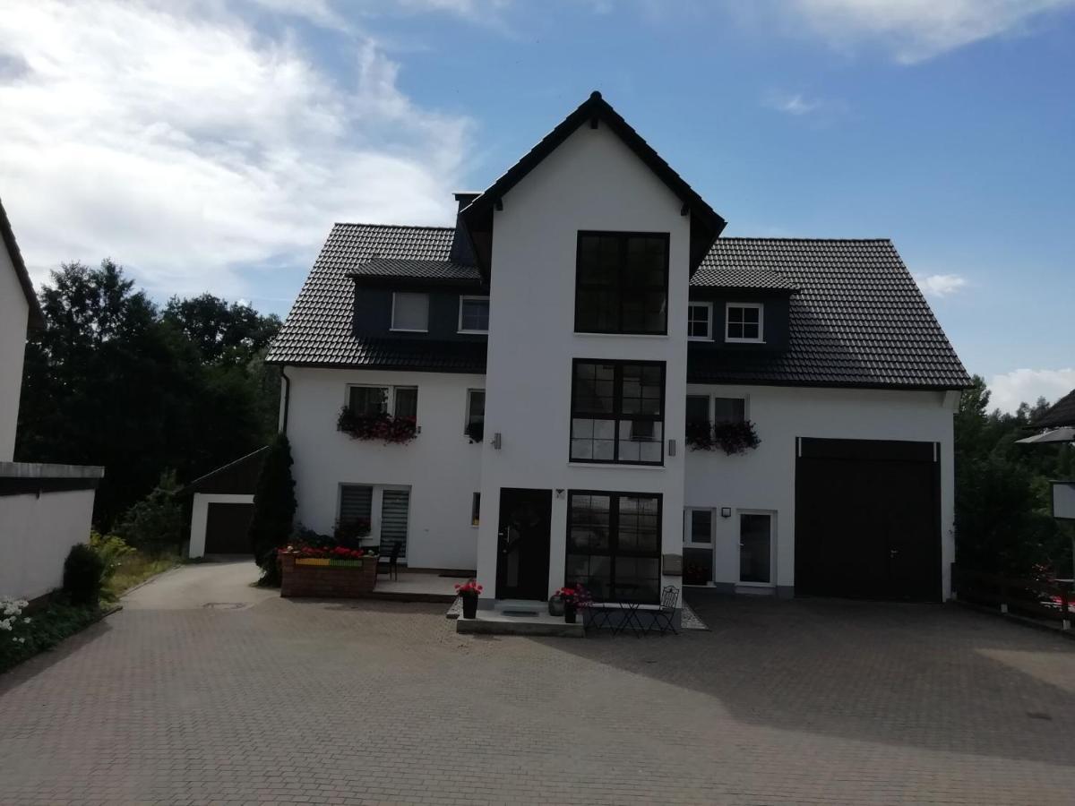 Modern Holiday Home Idyllic Setting With Terrace Medebach Exteriör bild
