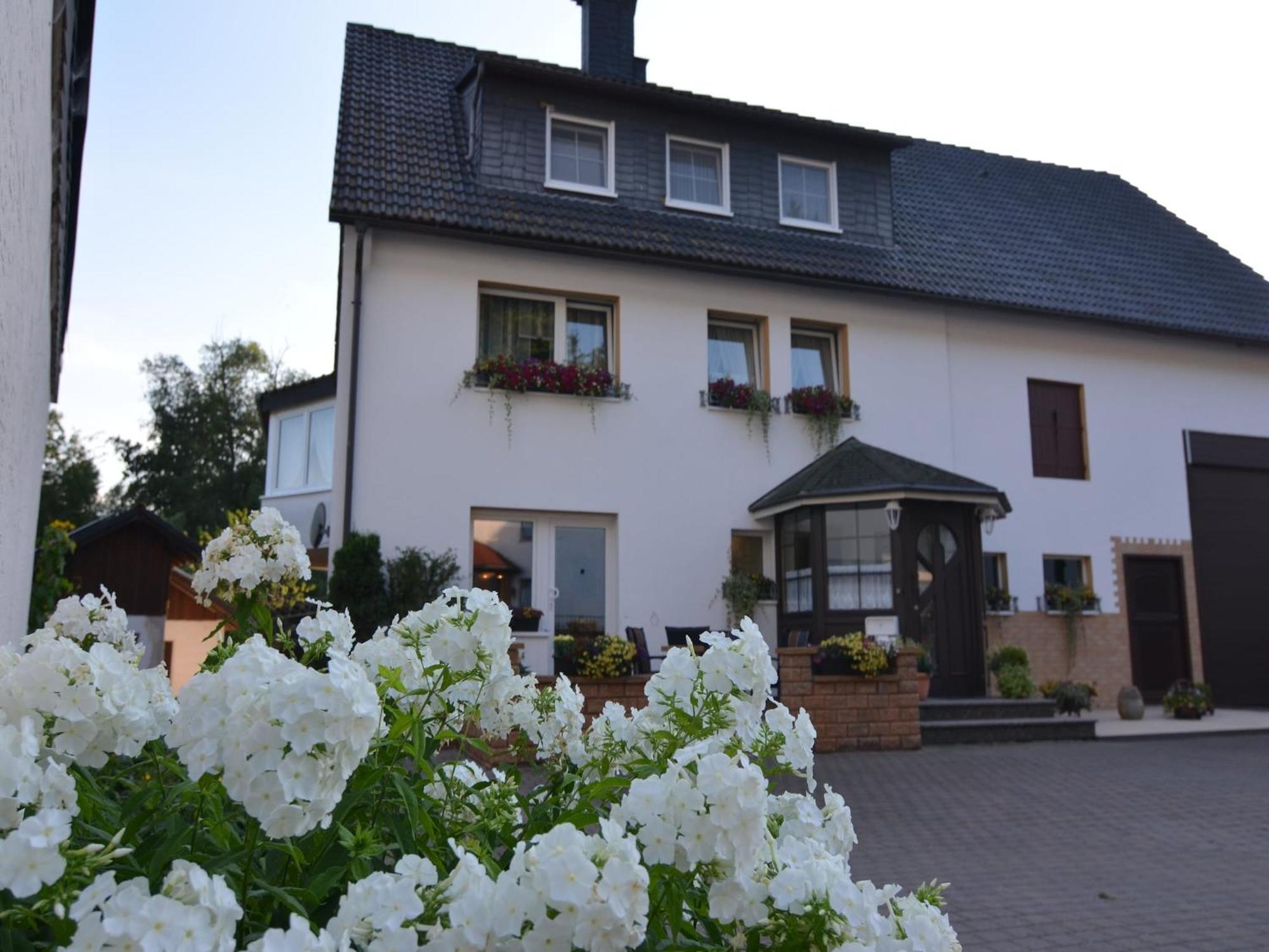 Modern Holiday Home Idyllic Setting With Terrace Medebach Exteriör bild
